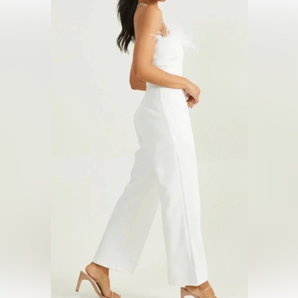 Altar’d State Cora Feather Jumpsuit